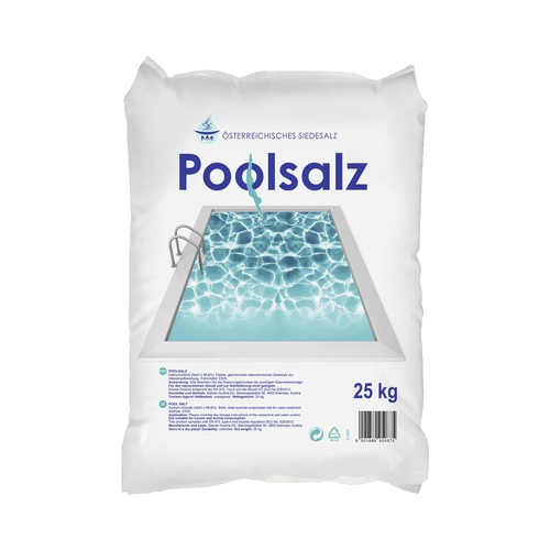POOLSALZ, Сол за басейни за производство на хлор чрез електролиза, сертифицирана BPR 528/2012