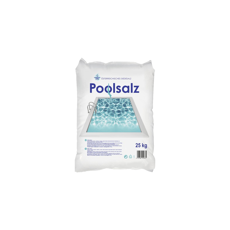 POOLSALZ, Сол за басейни за производство на хлор чрез електролиза, сертифицирана BPR 528/2012
