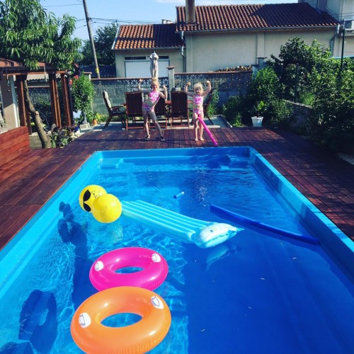 Керамичен басейн Compass XL-TRAINER 72 FB